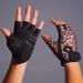 Full Palm Protection Workout Gloves for Women Men - Extra Grip for Gym, Weightlifting, Fitness - Leopard Design - Small - Buy Online on GoSupps.com