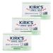 Kirk's 100% Premium Coconut Oil Gentle Castile Soap Soothing Aloe Vera 3 Bars 4 oz (113 g) Each