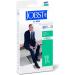 JOBST forMen Knee High Compression Socks - 20-30 mmHg Ribbed Open Toe Large Full Calf Black | International Shipping Available - Buy Online on GoSupps.com