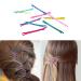 100 Colorful Rainbow Bobby Pins | Durable Metal Hair Needles & Slide Clips - Perfect for All Hair Types - Buy Online on GoSupps.com