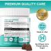 Premium Care Hemp Calming Chews for Dogs | Made in USA | 120 Count Duck Flavor - Anxiety Relief for Dogs, Separation, Barking, Stress, Thunderstorms | 9.3 oz - Buy Online on GoSupps.com