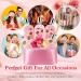 Coconut Spa Gift Basket for Women - Teen Bath Kit 8Pcs - Beautiful Birthday Gift for Her with Bubble Bath, Reed Diffuser Oil, Rose Soap Flower - Buy Online on GoSupps.com