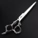 Barber Scissors Hairdressing Design Scissors Japan 440c Steel 7 inch Cutting Scissors + thinning Scissors Silver (Cutting Scissors) - Buy Online on GoSupps.com