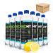 Biohy glass and surface cleaner (9 x 1 liter) |Glass cleaner concentrate for streak -free shine |Productive glass & plastic cleaner |Fat solder & lime cleaner |Ideal for windows & kitchen 1 l (9 Pack)