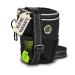 Gizzy The original-treat for dogs-innovative one-hand opening for lightning-fast reward-Feeding bags Dogs for training & puppy education (Schw.-Klein) Black-S-small