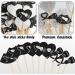 Sonography Cupcake Toppers 24 PCS Ultrasound Cake Decorations for Sonographer X-ray Radiology Technician Nurse Cupcake Picks Glitter Black Sliver - Buy Online on GoSupps.com