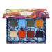 Eyeshadow Palette 8 Colors Matte Natural Colors Make Up Eye Shadows Cosmetics Gift Kit (A-Flame)