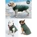 Withu Cold Winter Dog Pet Coat Jacket Vest Warm Outfit Clothes for Small Medium Large Dogs Green XS XS (Length 10.5'' Chest 13.2-15.2'' ) Green - Buy Online on GoSupps.com