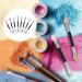 EXCEART Double Ended Makeup Brush 20 Pieces Eye Shadow Double Sided Sponge Eye Shadow Makeup Tools Eye Makeup - Buy Online on GoSupps.com