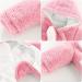 Cartoon Bear Snowsuit Winter Coat Fleece Hooded Romper | Newborn Baby Jumpsuit | 3-6 Months | Pink Rabbit - Buy Online on GoSupps.com