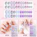 Kalolary 144 PCs Unicorn Pattern Children's Press-On Nails Set | Short Full Cover Artificial Fingernails with Nail Glue Sticker - Perfect Gift for Kids - Buy Online on GoSupps.com