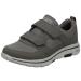 Skechers Men's Gowalk-Athletic Hook and Loop Walking Shoes | Two Strap Sneakers | Air-Cooled Foam 10 X-Wide Khaki