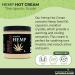 GreenIVe Hemp Hot Cream 8 oz Jar - Soothing Moisturizing Cream on Amazon - Buy Online on GoSupps.com