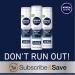 NIVEA Men Sensitive Shaving Gel - 7 oz | Protects Sensitive Skin from Shave Irritation | Buy Internationally - Buy Online on GoSupps.com
