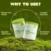 Greens Powder Daily Drink Mix with Spirulina Vegetables & Probiotics Digestive Enzymes | Detox Health & Wellness Support | Vegan Protein Non-GMO Gluten-Free No Additives 30 Servings Unflavoured 1 Ounce (Pack of 1) - Buy Online on GoSupps.com