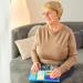 Calming Fidget Blanket for Dementia and Seniors - Sensory Aid for Alzheimer's, Asperger's, Autism & Anxiety - Buy Online on GoSupps.com