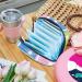 Storage Bags for Women - Citrus Slice Design Zippered Menstrual Cup Pocket & Tampon Holder - Multi-Colored Perfect for Period Essentials - Buy Online on GoSupps.com