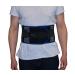 Protexx Waist Brace with Aluminun Alloy Stays Black