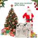 6 Pack Large Christmas Santa Sacks - Xmas Canvas Cotton Stockings with Drawstrings | Pattern 6 - 19.5 X 27.5 | Festive Holiday Gift Bag Set - Buy Online on GoSupps.com