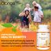 Orange Naturals - Magnesium Glycinate Supplement - 200mg 180 v-caps - For Healthy Bones Teeth Proper Muscle Function Pressure Relief & Promote Sleep Relaxation - Vegan - Highly Absorbable Form - Non GMO 180 count (Pack of 1) 200 mg - Buy Online on GoSupps.com