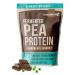 2.11 LB 100% Pea Protein Powder Fermented Chocolate -North American Sourced Peas - Plant Protein Powder (Non-GMO, Gluten Free, Vegan Friendly) Chocolate 2.11 Pound (Pack of 1)