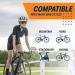 Bikeroo Memory Foam Bike Seat - Comfortable Saddle for Men and Women - Compatible with Peloton, Stationary, Mountain, Road, & Exercise Bikes - Sport Foam Cushion for Enhanced Comfort - Buy Online on GoSupps.com
