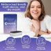SleepSeal Mouth Tape for Sleeping - 60 Black Strips | Snoring Aid for Enhanced Nasal Breathing - Buy Online on GoSupps.com