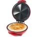 Elite Gourmet EQD413 Non-Stick Electric Quesadilla Maker 6-Wedge Easy-Slice Grilled Cheese 8 Inch Red - Buy Online on GoSupps.com