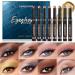 Eyeshadow Pencil Set | Shimmer Creamy Eyeshadow Pencils | Waterproof Cream Eye Shadow Stick Makeup Matte and Shimmer Creamy Eyeshadow Pencil B - Buy Online on GoSupps.com
