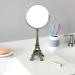 Home Basics Bronze Double Sided Cosmetic Mirror with Antique French Paris Eiffel Tower Design - Makeup Dresser Vanity Decor - Buy Online on GoSupps.com