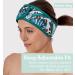 Spa Headband for Women - Tropical Safari Makeup & Skincare Face Wash Band - Buy Online on GoSupps.com