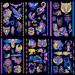 Luminous Fluorescent Tattoos  Neon Glow in The Dark Temporary Tattoos  Glow UV Neon Body Face Animal Tiger Lion Wolf Fake Tattoo Body Art for Women Party Rave Makeup