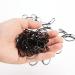 ZBORH 1000 PCS Non-slip Rubber Hair Ties - Black Elastic Bands for Poneytail Holders - Buy Online on GoSupps.com