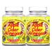 2 Bottles (240 Capsules) Raw Unfiltered Apple Cider Vinegar with The Mother Turmeric 1400mg Ginger Black Cayenne Pepper Bio Cultures. 2775mg/serving. Metabolism Vitamins & Minerals Complex. (2)
