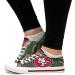 FOCO San Francisco 49ers NFL Women's Camo Low Top Canvas Shoes - Size 11 - Buy Online on GoSupps.com