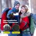 Hikenture Waterproof Winter Gloves for Men & Women | 3M Windproof Ski & Bicycle Gloves | Best Cross-Country Skiing Gloves - Buy Online on GoSupps.com