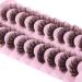 HeyAlice 10 Pairs Fluffy Mink Eyelashes - Natural Wispy Cat Eye 5D Strip Lashes (Clear Band) - Buy Online on GoSupps.com