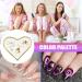  Generisch Nail polish palette - Color display board for gel nail makeup - Elegant gold resin tray for home use - Manicure studio for girls and women - Buy Online on GoSupps.com