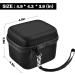 Skull Shaver Pitbull Pro Razor Case - Hard Travel Storage Bag for Men's Rotary Head Shavers and Beard Trimmer - Black - Buy Online on GoSupps.com