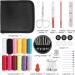 208 Pcs Premium Sewing Kit for Travelers and Beginners - DIY Supplies with Buttons, Scissors, Threads, Needles, and More - Buy Online on GoSupps.com