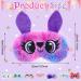 Unicorn Sleep Mask for Kids - 8 Pcs Plush Blindfold for Girls, Boys, and Adults | Cute Cat Eye Cover for Home, Travel, Office - Buy Online on GoSupps.com