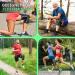 Nativodex Knee Compression Sleeve for Men & Women | Anti-Slip Sports Knee Cap for Meniscus Tear ACL Injury & Arthritis - Blue XL - Buy Online on GoSupps.com