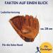 Buy Best Sporting Baseball Glove - Braun-Nature Synthetic Leather Senior Size | Adult Baseball Fishing & Softball Left-Handed Sports Glove - Buy Online on GoSupps.com