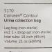 Conveen Security+ 600 mL Urinary Leg Bag 5170 - 10 Ct | Buy Internationally Fast Shipping - Buy Online on GoSupps.com