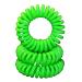 Miya 3 Set High-quality hair tie in light green elastic telephone cable Mini plastic spiral telephone hair rubber hair accessories bracelet