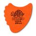 Dunlop 414R60 Fins, Orange, .60mm, 72/Bag