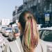 52 Colored Synthetic Hair Feathers + 200 Micro Rings & Tools for Women's Hair Extensions - Buy Online on GoSupps.com