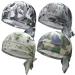 LHHHXX33 4 Pieces Headgear Bandana Beastly Skull Cap fast drying headscarf bicycle hat under helmet UV protection headband pirate hat Functional cap sport towel unit size M 4 packing camouflage