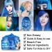 Blue Temporary Hair Dye Wax - Washable Color Cream for DIY Hairstyles | All-Day Hold for Men & Women | Perfect for Halloween Parties (4.23 Oz - Buy Online on GoSupps.com