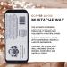Mustache Wax for Strong Hold | Beeswax & Jojoba Oil | Well-Kept Mustache | 1oz - On The Rocks - Buy Online on GoSupps.com